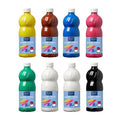 Assortiment 8 flacons 1 litre gouache lot n° 1 - Lefranc Bourgeois