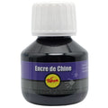 Flacon 50ml encre de Chine noire - Pichon