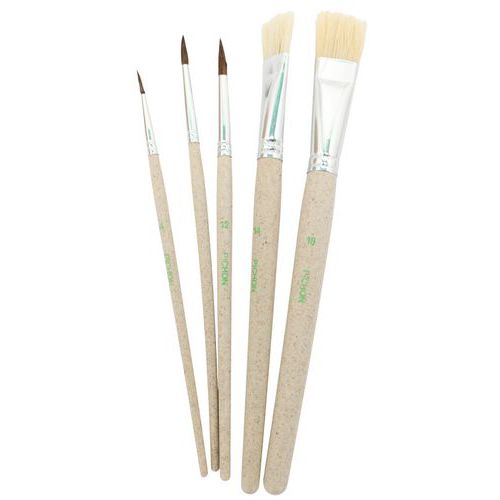 Kit 80 pinceaux plastique recyclé n°1 - Pichon