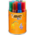 Lot de 12 Godet 12 feutres décoralo assortis - Bic