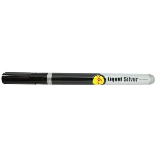 Marqueur à valve pointe 1 mm pichon - argent