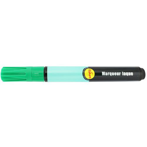 Marqueur peinture, laque brillante pichon, 6 ml - vert