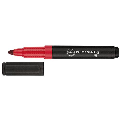 Marqueur Permanent Pointe Ogive Rouge Pichon