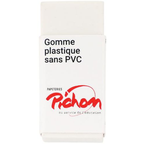 Gomme pour crayon petit modèle 39 x 18 x 12 mm sans PVC - Pichon