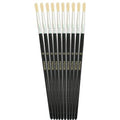 Sachet 10 brosses rondes soie n°10 - Pichon