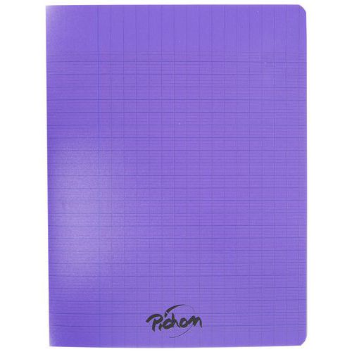 Cahier polypropylène 96 pages seyes 17x22 cm 80g violet