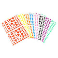 Pochette 40 Feuilles Gommettes - Etoiles Et Clochettes