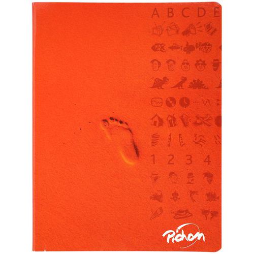 Cahier 90g 96p Seyes 17x22- Rouge