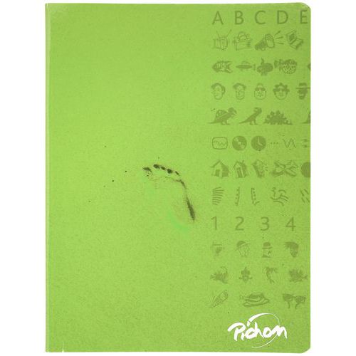 Cahier 90g 96p Seyes 17x22 - Vert