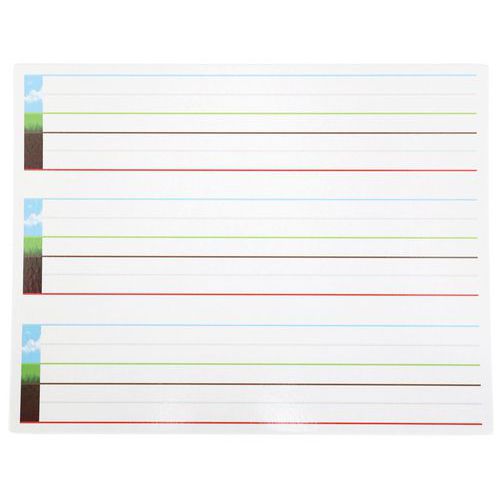 Tableau Magnétique Effaçable À Sec 22x29cm Lignage Pour Dys