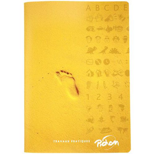 Cahier piqué super 96p 90g A4 Seyes orange