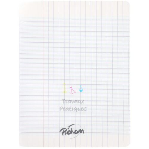Cahier travaux pratiques 17x22cm 64 pages seyes + uni 70g/90g - Pichon