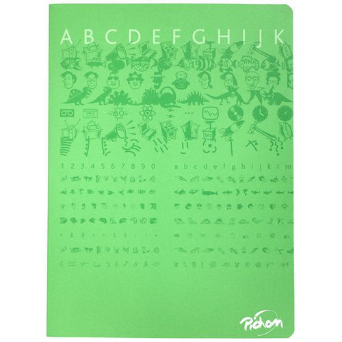 Cahier étudiant piqûre 70g 24x32 cm seyes 96 pages - Pichon