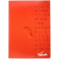 Cahier Piqure Super 90g 96p Seyes 24x32 - Rouge