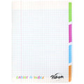 Cahier 4 En 1 Polypro Incolore 4 Sections 24x32cm Seyes 70g