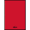 Cahier Polypropylène 48 Pages Seyes 24x32 Cm 80g Rouge