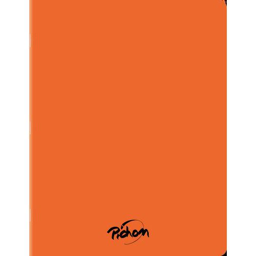 Cahier polypropylène 96 pages Seyes 17x22 cm 80g orange