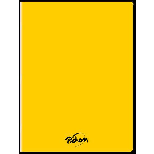 Cahier polypro 96p Seyès 17x22 80g Cambridge jaune
