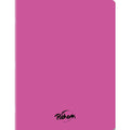 Cahier polypropylène 96 pages seyes 17x22 cm 80g rose