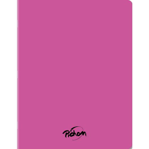 Cahier polypropylène 96 pages seyes 17x22 cm 80g rose