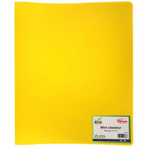 Classeur Cahier Recyclé Polypropylène A4 4 Anneaux