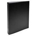 Classeur A4 Rigide Collé Plastique Noir Dos De 40mm