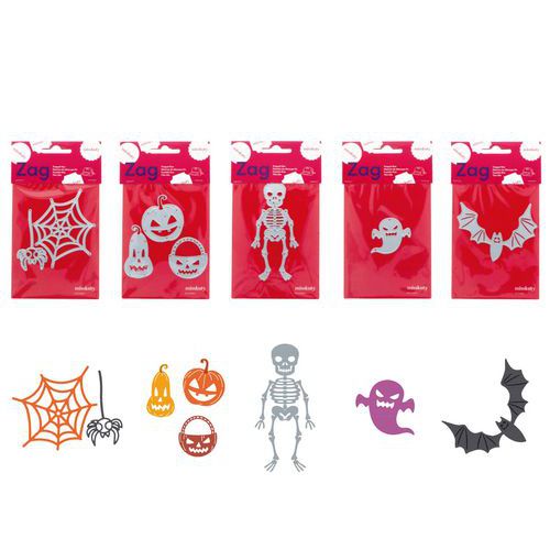 Set 5 Matrices Zag Halloween