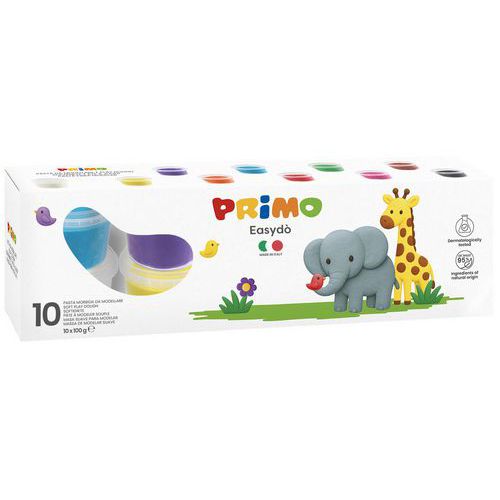 Set 10 Pots 100 G Pâte À Jouer