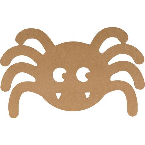 Silhouette MDF Halloween Araignée 15cm - Artemio
