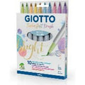 Etui 10 Feutres Pinceaux Couleurs Pastels