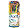 Pot de 48 crayons de couleurs stilnovo maxi - Giotto