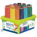 Schoolpack 144 Crayons De Couleurs Giotto Stilnono Maxi