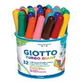 Pot 32 feutres turbo giant pointe extra large assortis - Giotto