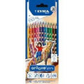 Etui 12 Crayons Couleurs Groove Assorties