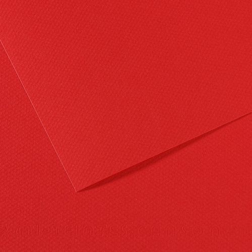 Papier Dessin Canson 160 G - 50 X 65 - Rouge