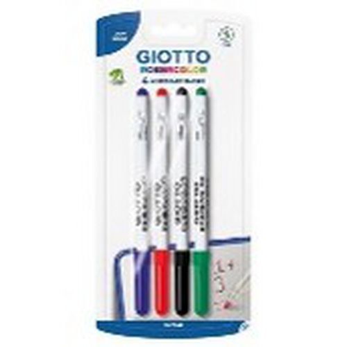 Pochette 4 feutres robercolor pointe fine - Giotto