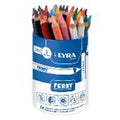 Pot 36 crayons couleur 12 cm ferby Ø mine 6,25 mm - Lyra