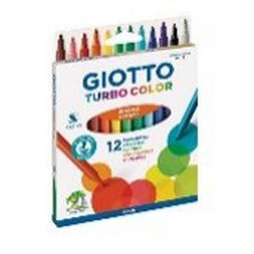 Etui Carton 12 Feutres Assortis Turbocolor