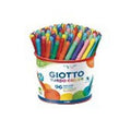 Pot plastique 96 feutres turbolcolor pointe 2,8 mm - Giotto