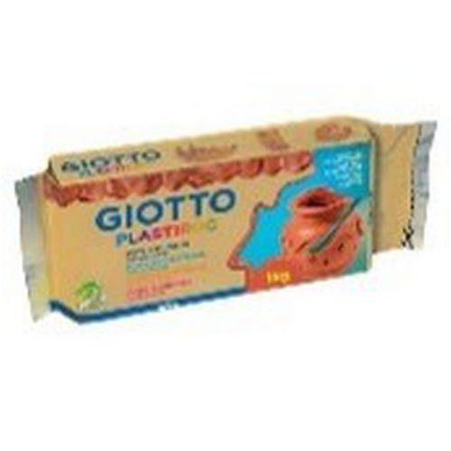 Pain De 1 Kg Terra Cotta (brique) Plastiroc Giotto