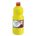 Flacon 1l Gouache Liquide Giotto Bouchon Doseur - Jaune Primaire