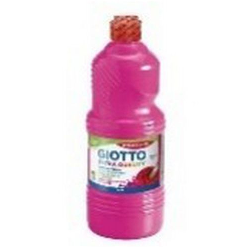 Flacon 1L gouache liquide giotto bouchon doseur - rouge primaire (magenta)