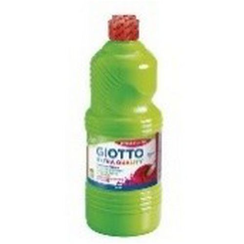 Flacon 1L gouache liquide giotto bouchon doseur - vert printemps