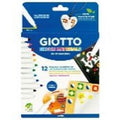 Etui 12 Feutres Décor Materials Giotto