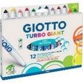 Etui 12 Feutres Pointe Extra Large Turbo Giants