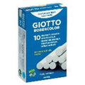 Etui de 10 craies blanches - Giotto