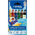Etui De 6 Crayons De Couleur Groove Triple One Lyra