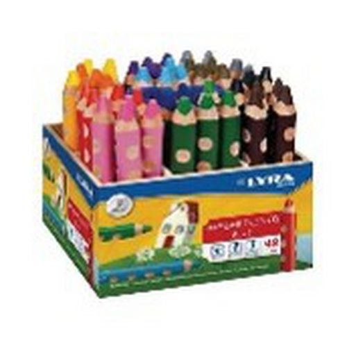 Schoolpack 48 Crayons Groove Triple One+2 Taille-crayon