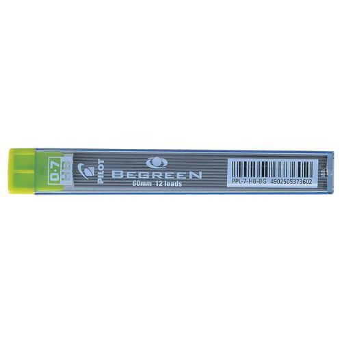 Etui de 12 mines pour porte-mines 0,7 mm - Pilot