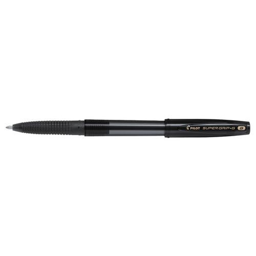 Stylo Bille Super Grip G Pointe Large Noir